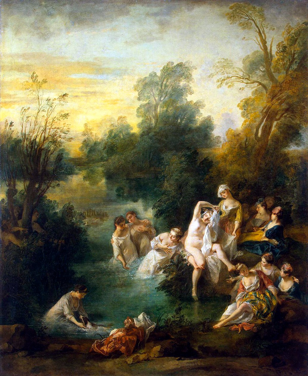 Léto, c1730. od Nicolas Lancret