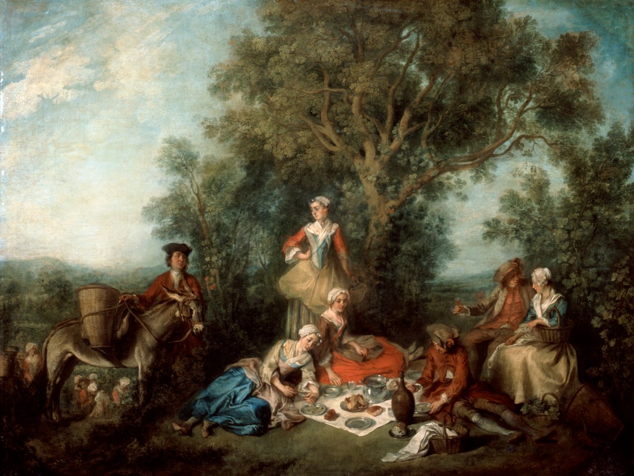 Podzim, 1738. od Nicolas Lancret