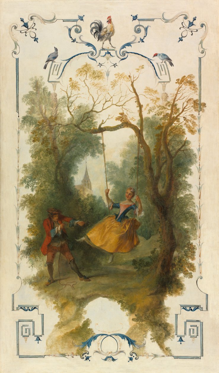 Houpačka od Nicolas Lancret
