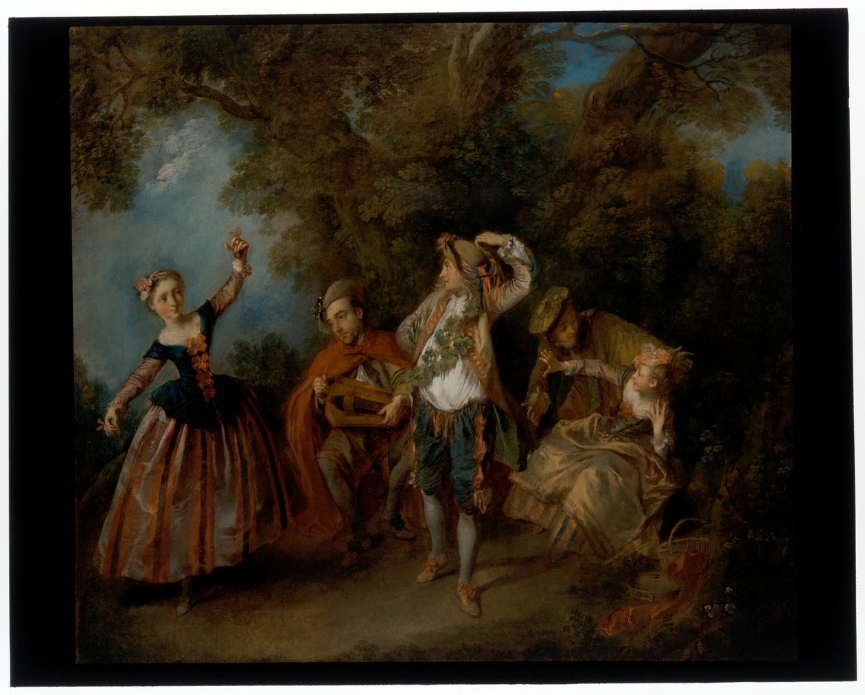 The Young Dancer & The Menuet od Nicolas Lancret