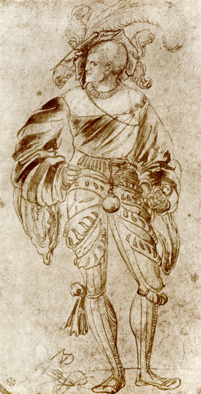 Lansquenet, 1913. od Nicolas Manuel Deutsch