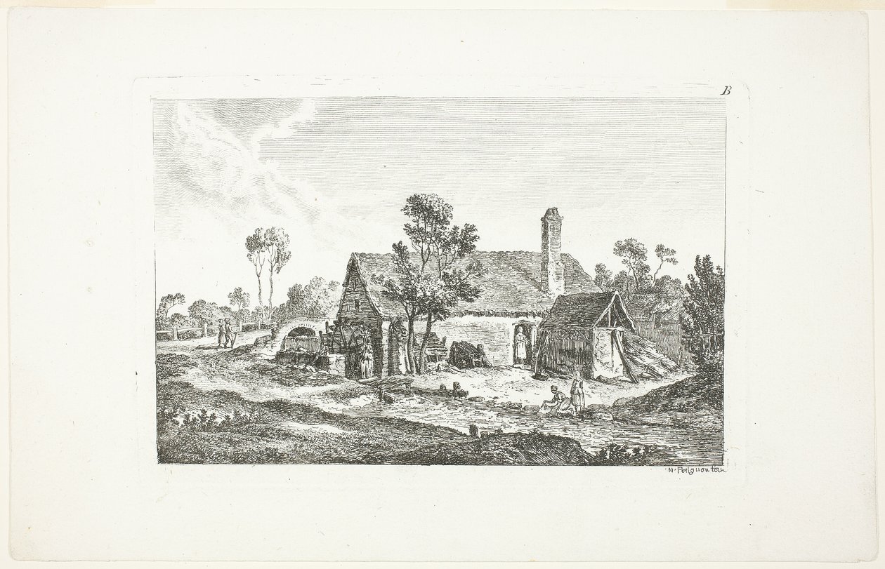 Krajina, z Second Landscape Notebook od Nicolas Perignon
