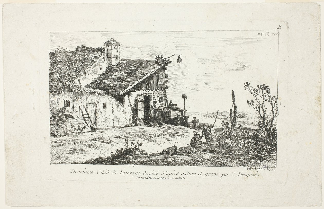 Krajina, z Second Landscape Notebook od Nicolas Perignon