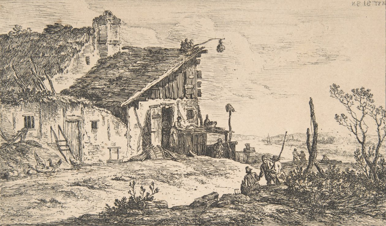 Rustikální krajina, 1772., 1772. od Nicolas Perignon