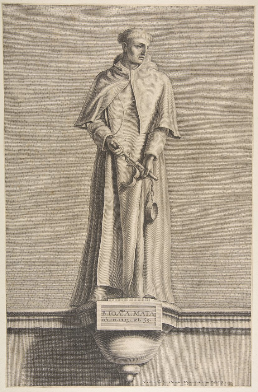 Blahoslavený John Mata.n.d. od Nicolas Pitau