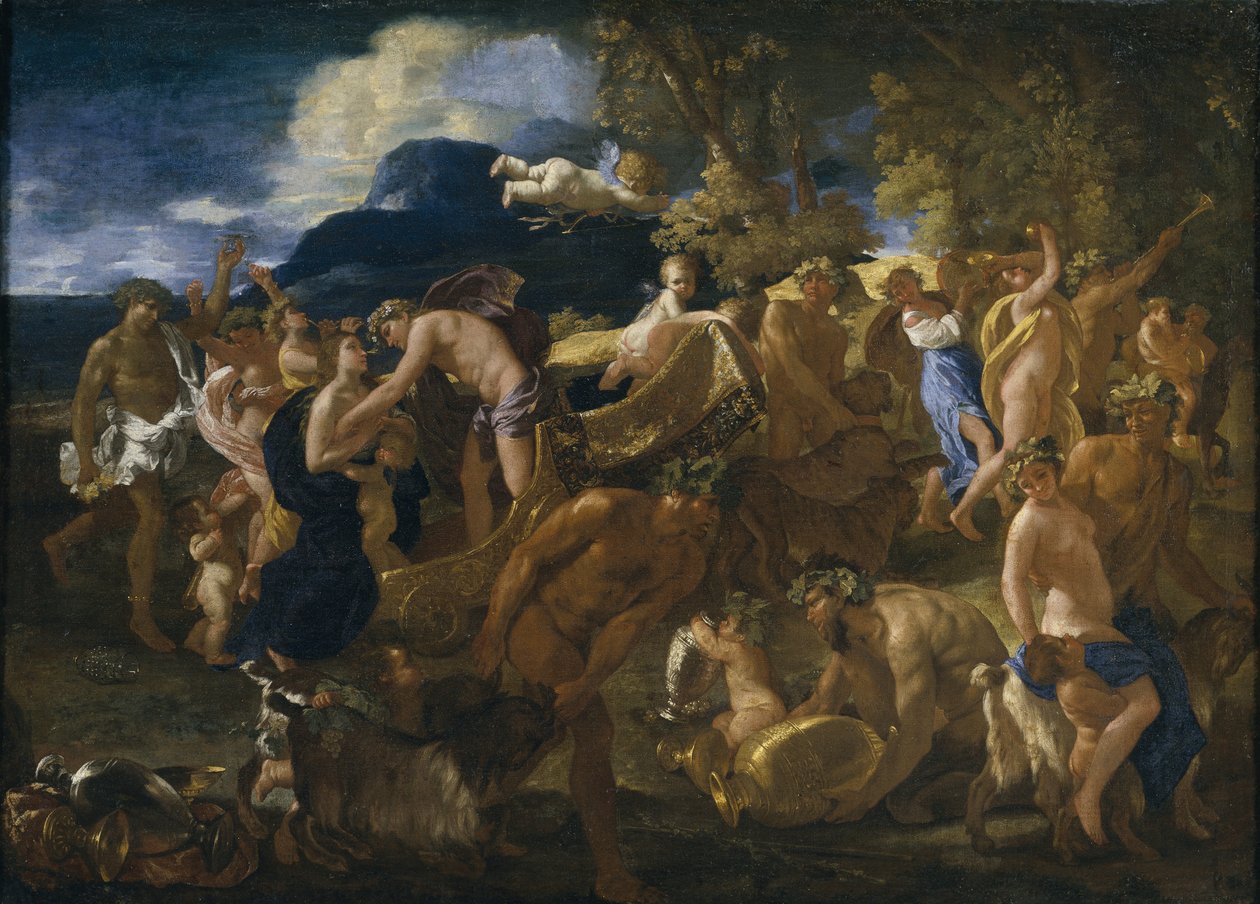 Bacchanal, 1625-1626 od Nicolas Poussin