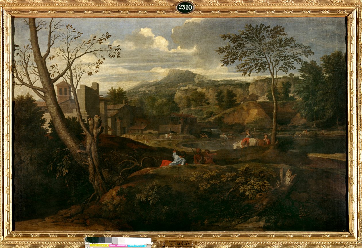 Ideální krajina. Obraz Nicolase Poussina od Nicolas Poussin