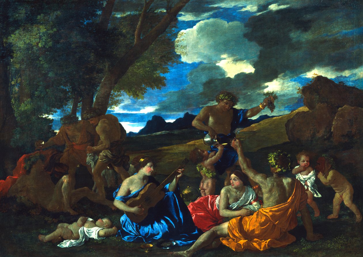 Le Grand Bacchanal, 1627-1628 od Nicolas Poussin