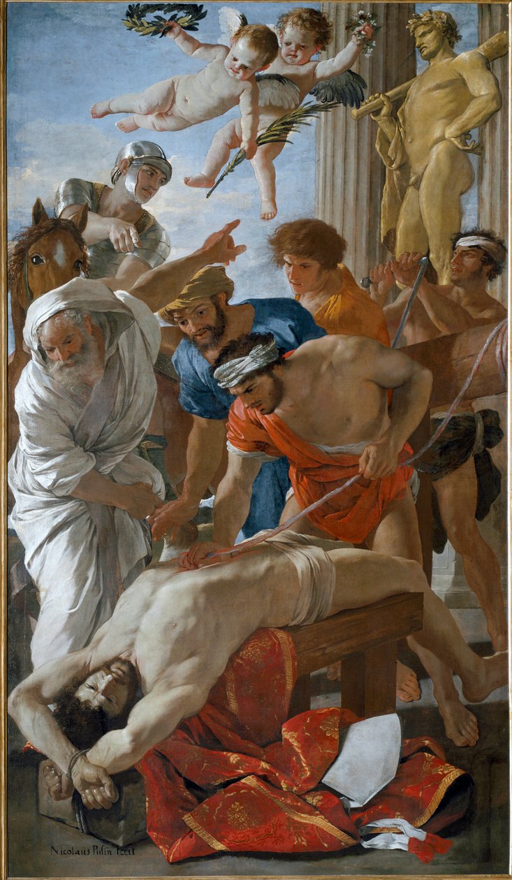 Umučení svatého Erasma od Nicolas Poussin