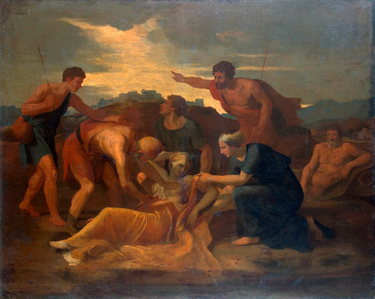 Královna Zenobie, 40. léta 17. století. od Nicolas Poussin
