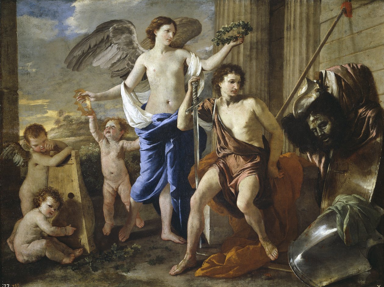 Davidův triumf, 1630 od Nicolas Poussin