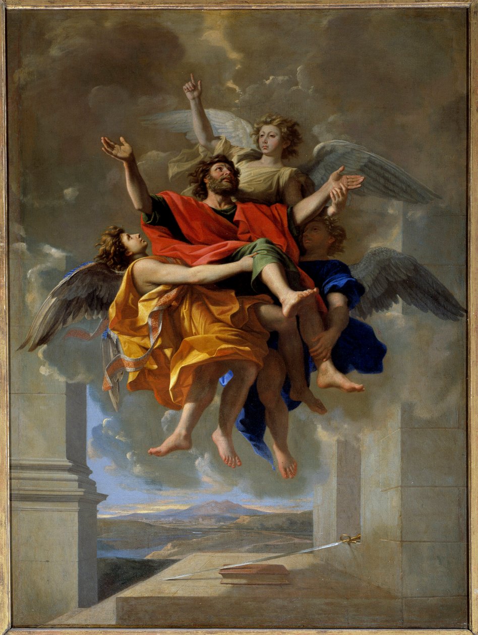 Vidění svatého Pavla, 1649-50 od Nicolas Poussin