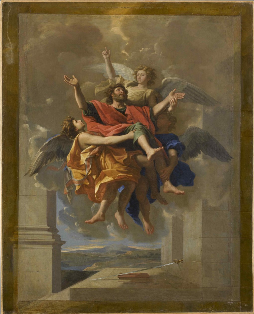 Extáze svatého Pavla, 1650. od Nicolas Poussin