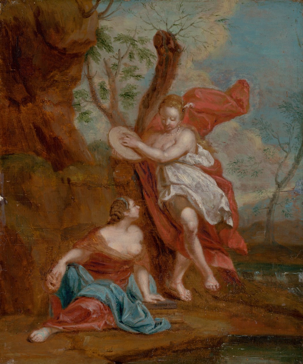 Thalia a Terpsichore, 1719. od Nicolas Vleughels