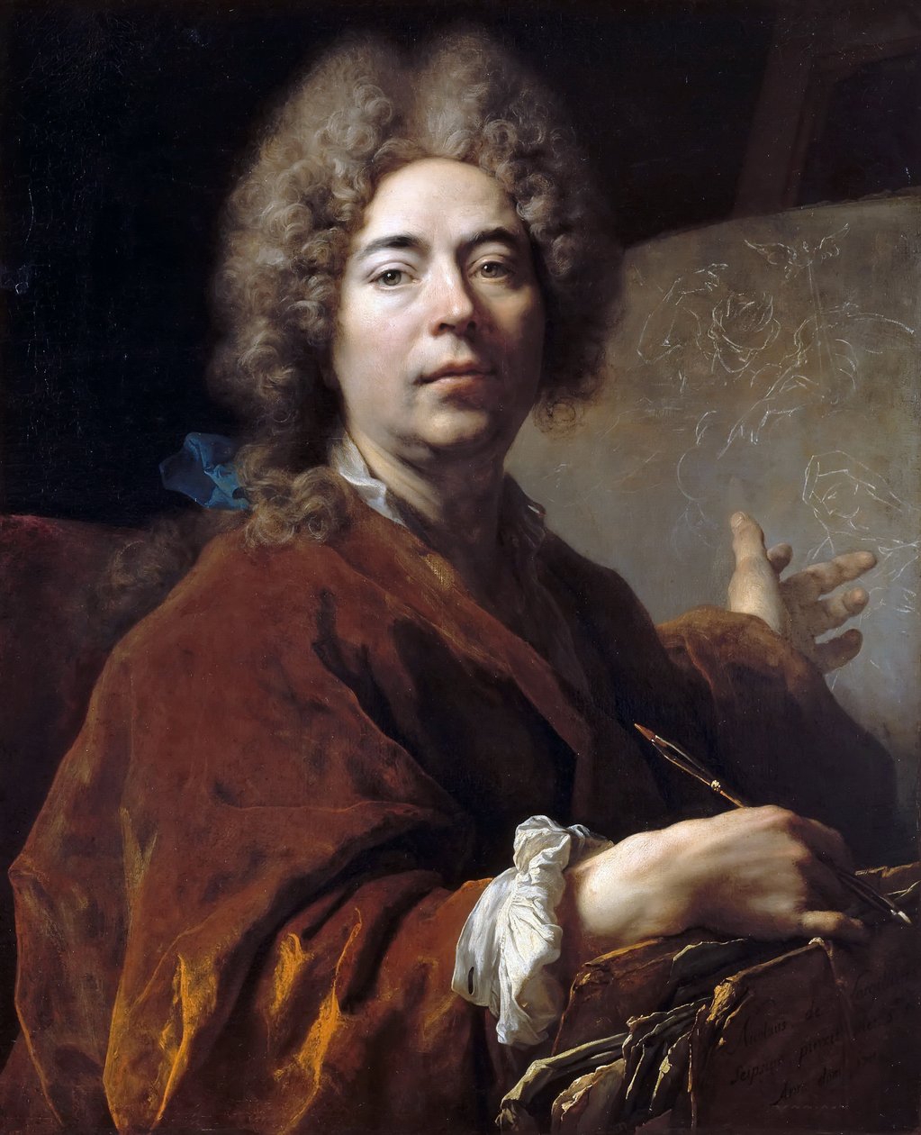 Autoportrét od Nicolas de Largillière