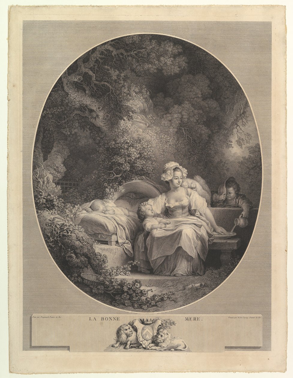 Dobrá matka.n.d. od Nicolas de Launay