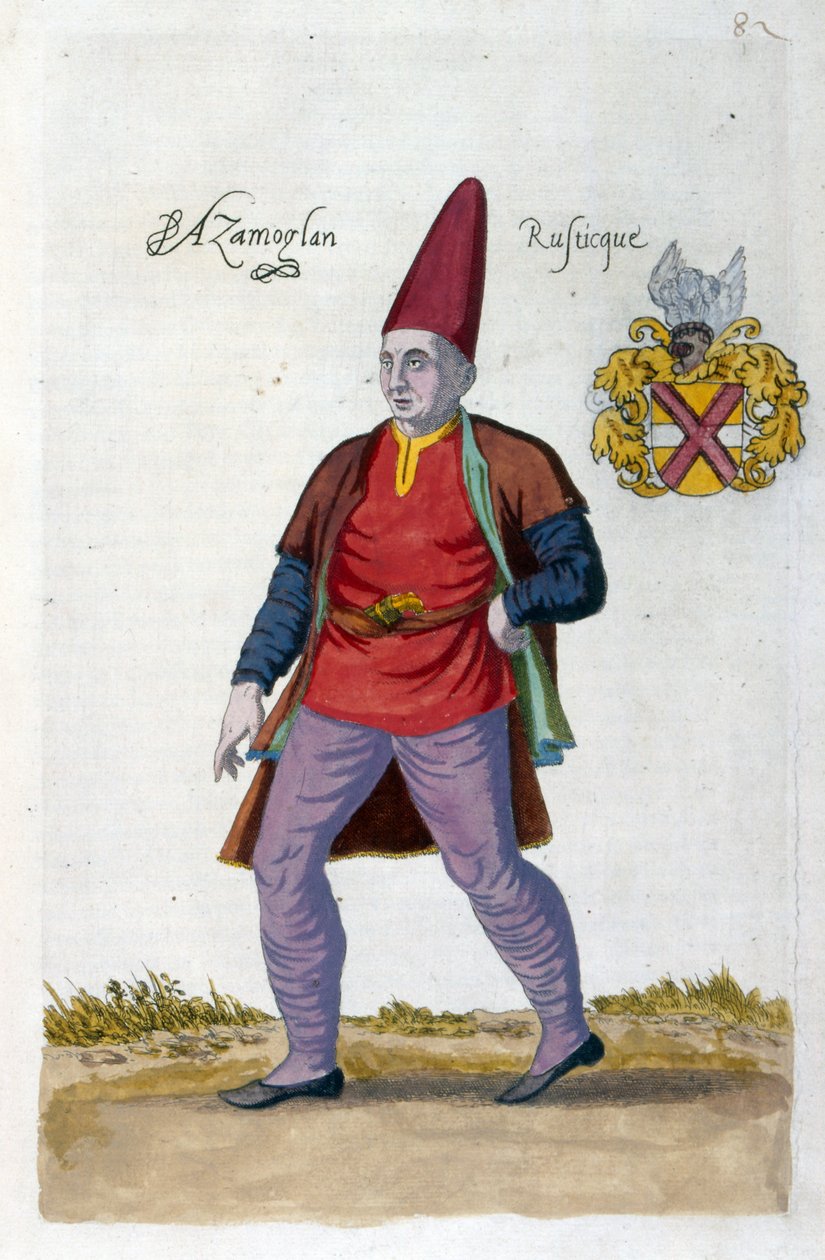 Turecký muž (ilustrace) od Nicolas de Nicolay