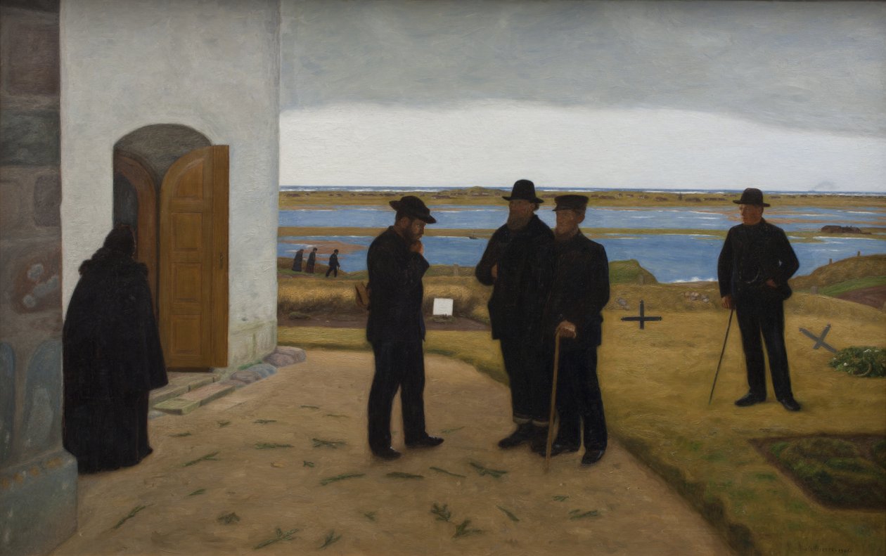 Lidé mimo církev. Harboøre, Jutsko od Niels Jakob Jakobsen Bjerre