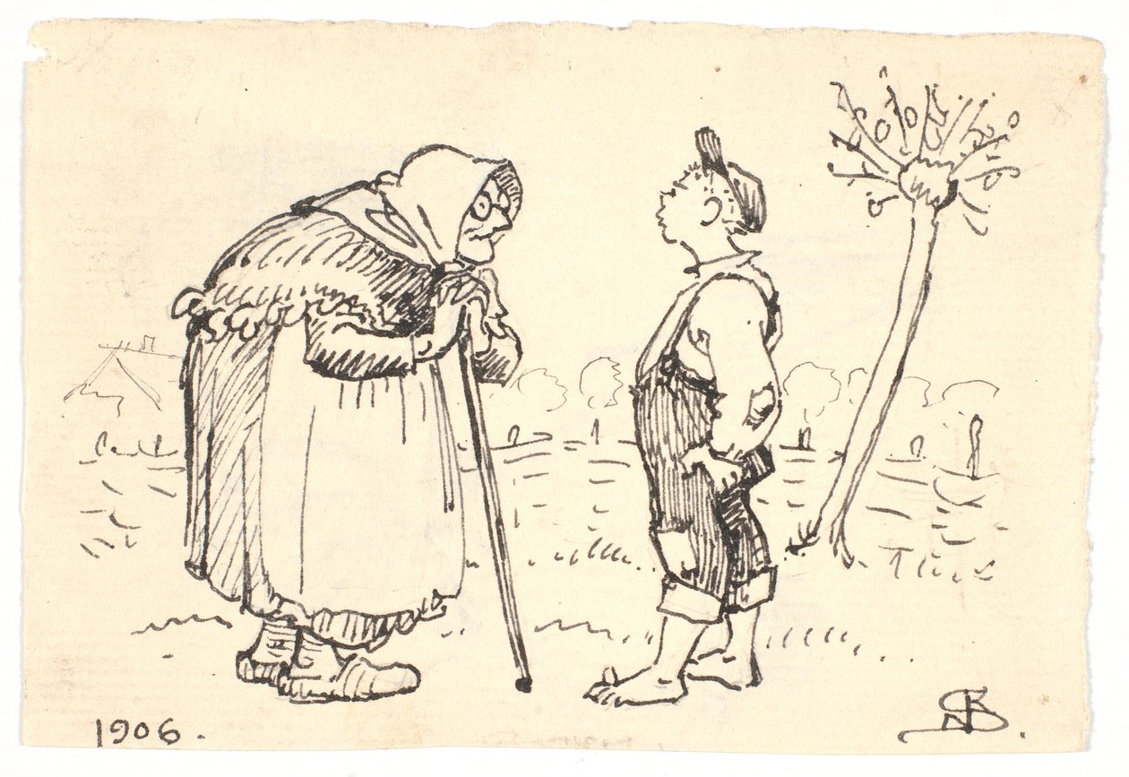 Chlapec z Vradinge od Niels Skovgaard