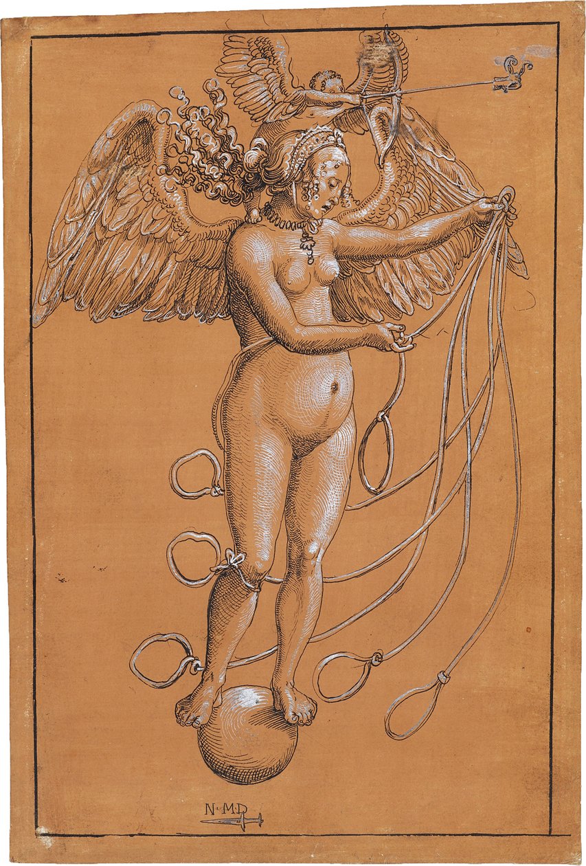 Frau Venus, c. 1512. od Niklaus Manuel