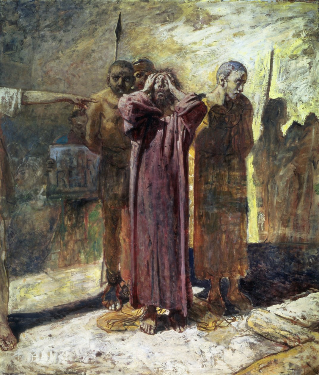 Golgota, 1892-93 od Nikolai Nikolaevich Ge