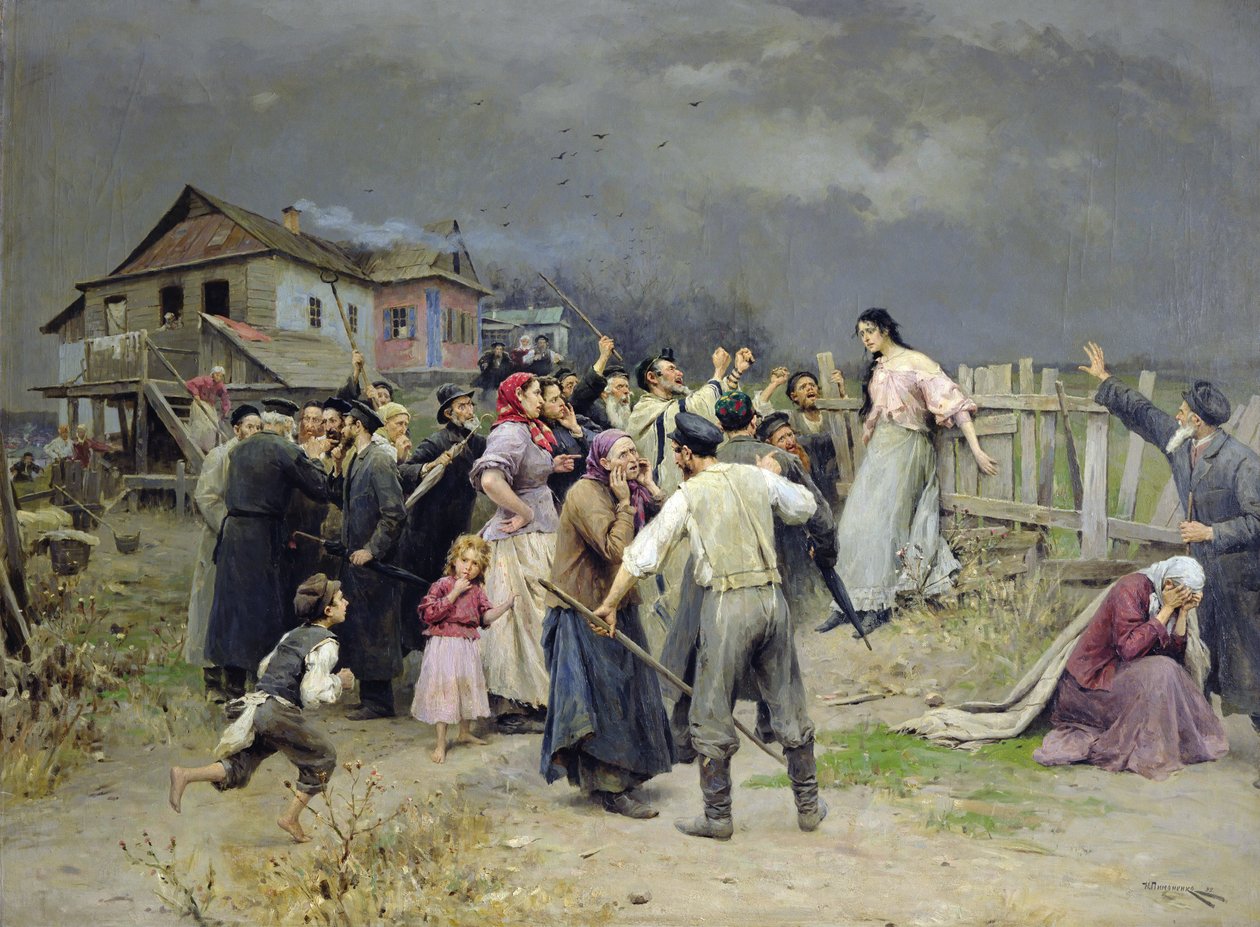 Oběť fanatismu, 1899 od Nikolai Pimonenko