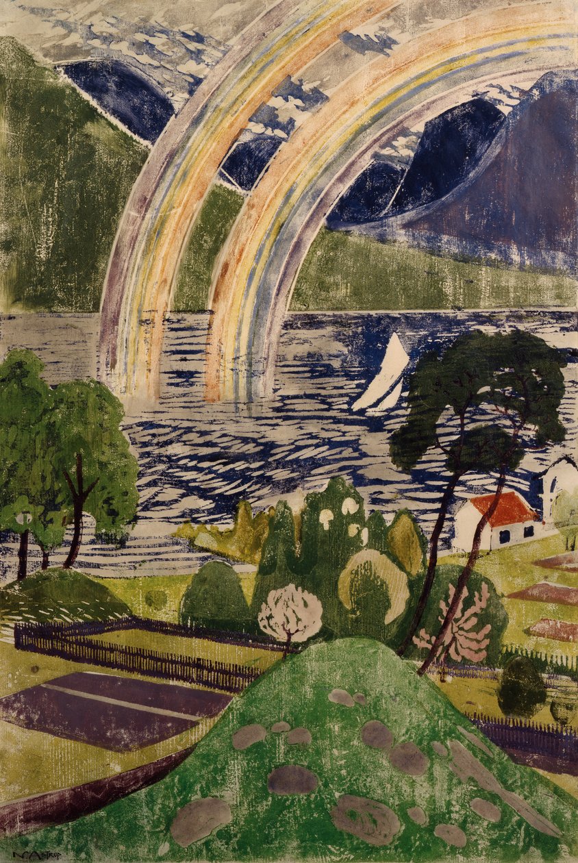 Velká duha od Nikolai Astrup