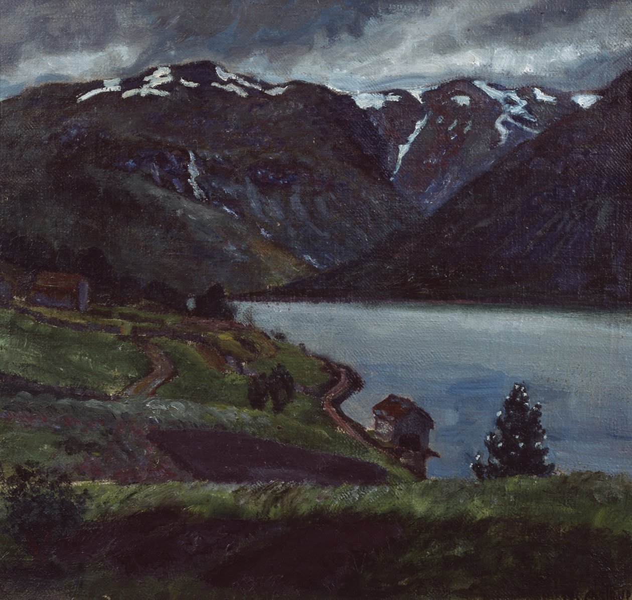 Loděnice od Nikolai Astrup