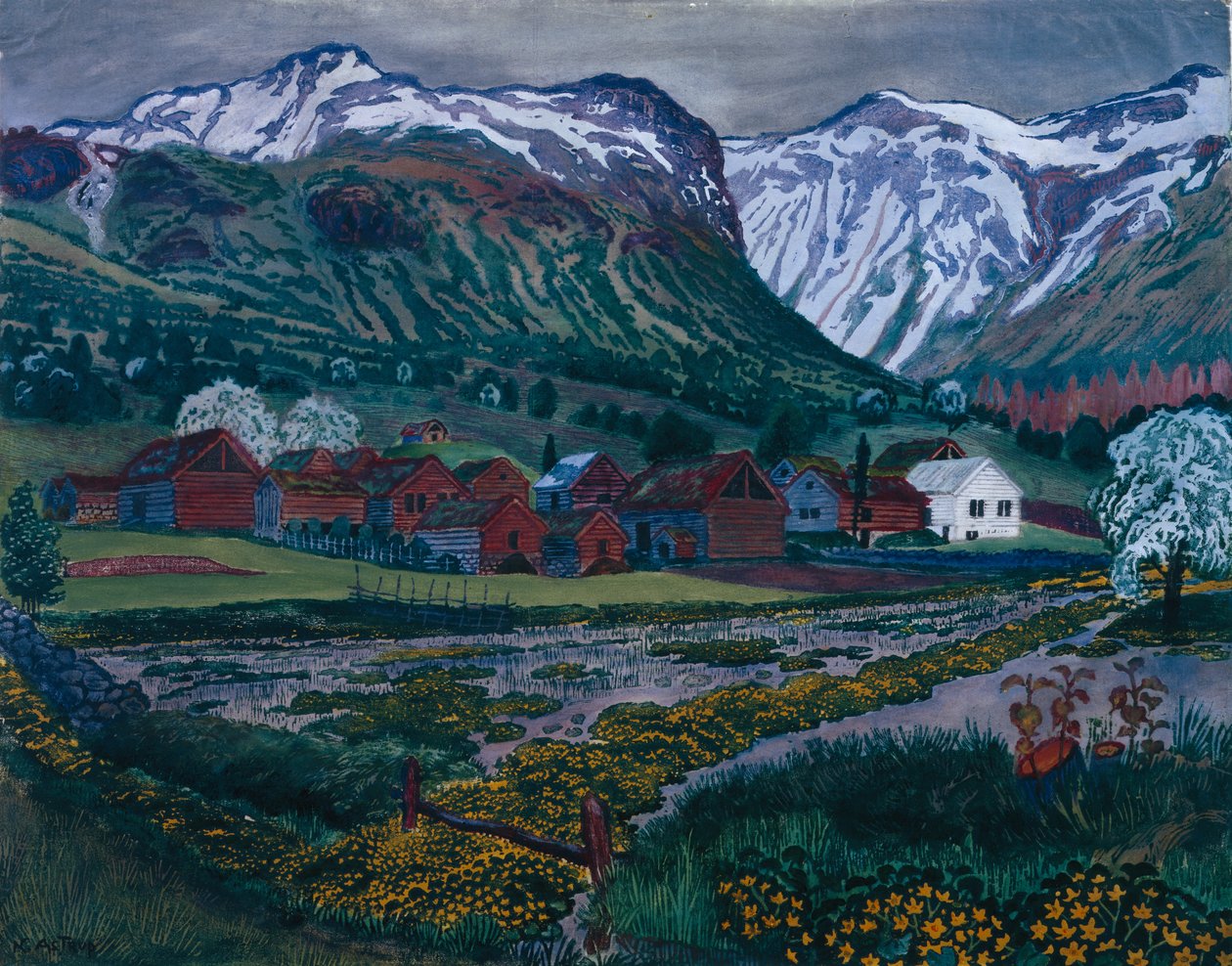 Buttercup noc od Nikolai Astrup