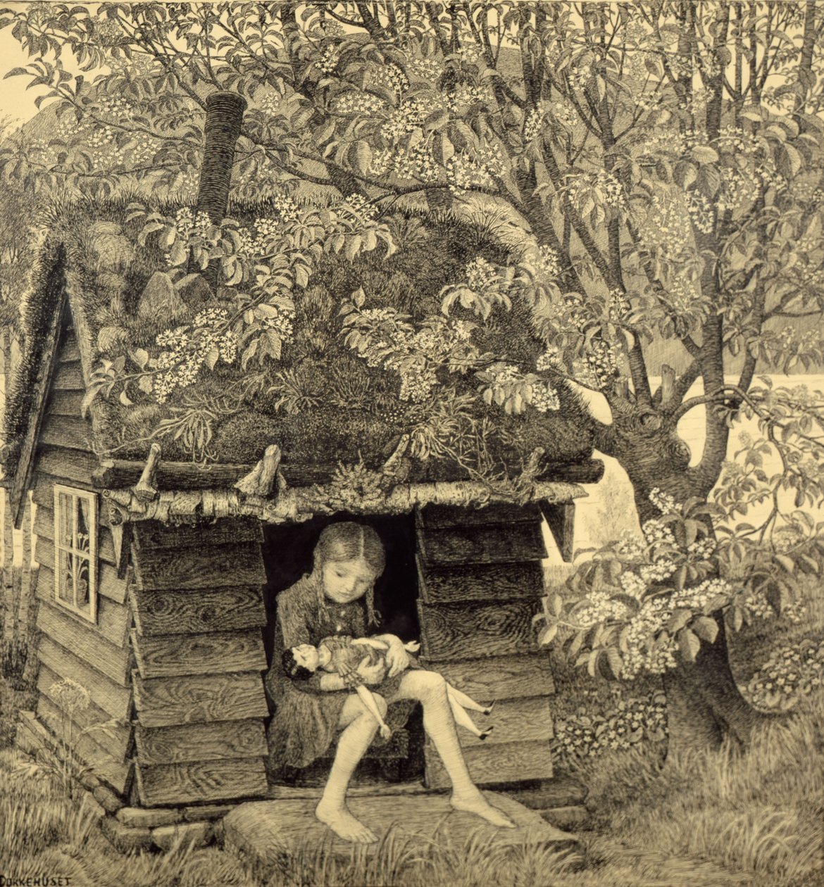 domeček pro panenky od Nikolai Astrup