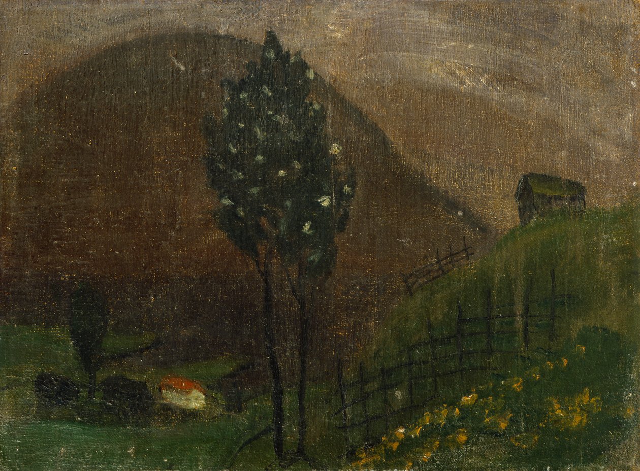 Jarní krajina od Nikolai Astrup
