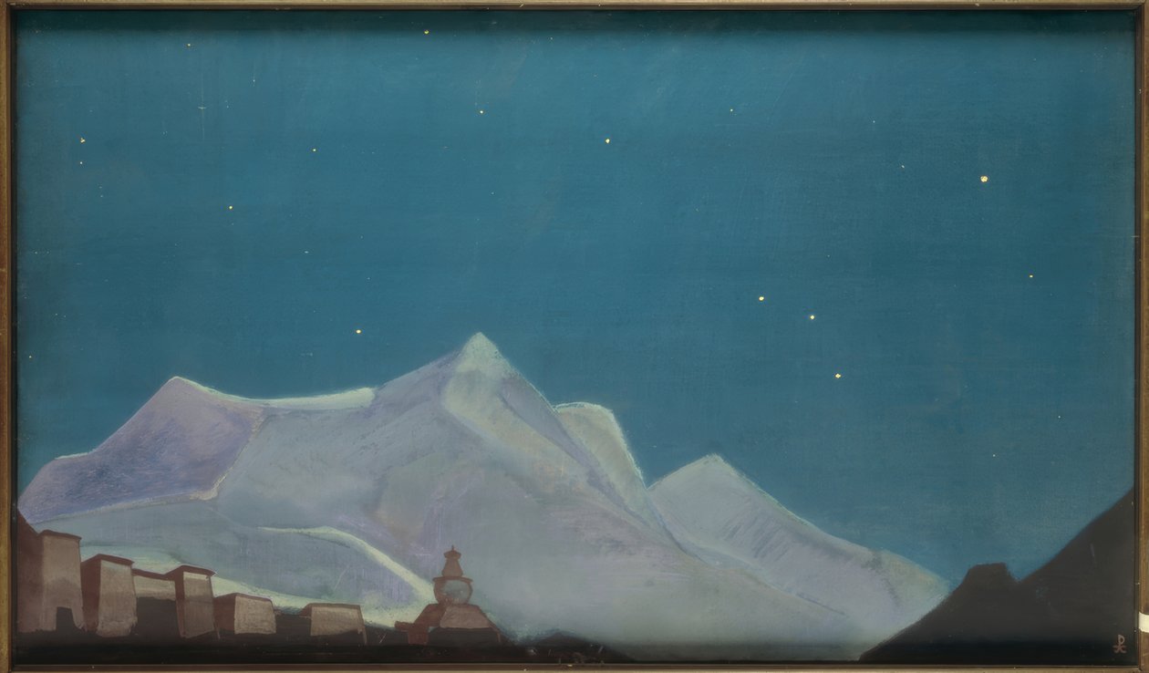 Hemis, klášter / obraz N. K. Roericha od Nikolai Konstantinowitsch Roerich