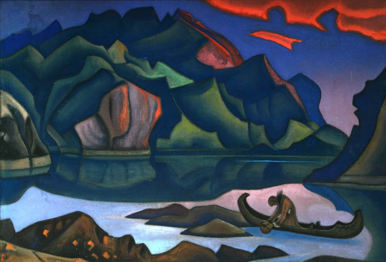 Skrytý poklad, 1947 od Nikolai Konstantinowitsch Roerich