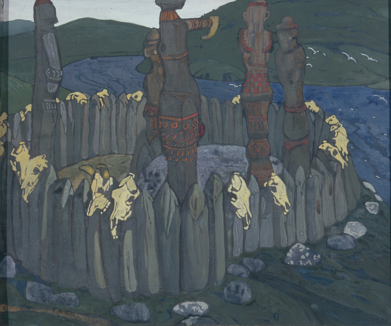 Idoly, 1901 od Nikolai Konstantinowitsch Roerich
