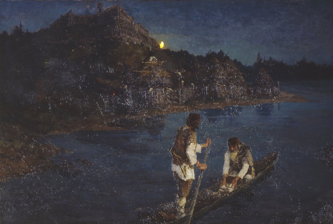 Posel, 1897 od Nikolai Konstantinowitsch Roerich