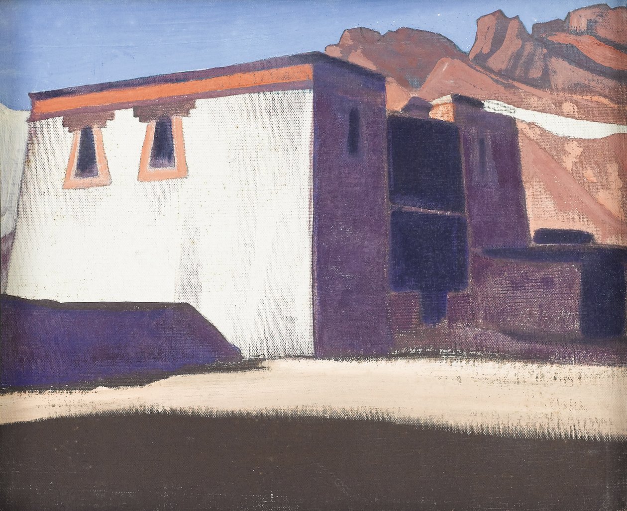 Klášter Sharugon, Tibet, 1928 od Nikolai Konstantinowitsch Roerich