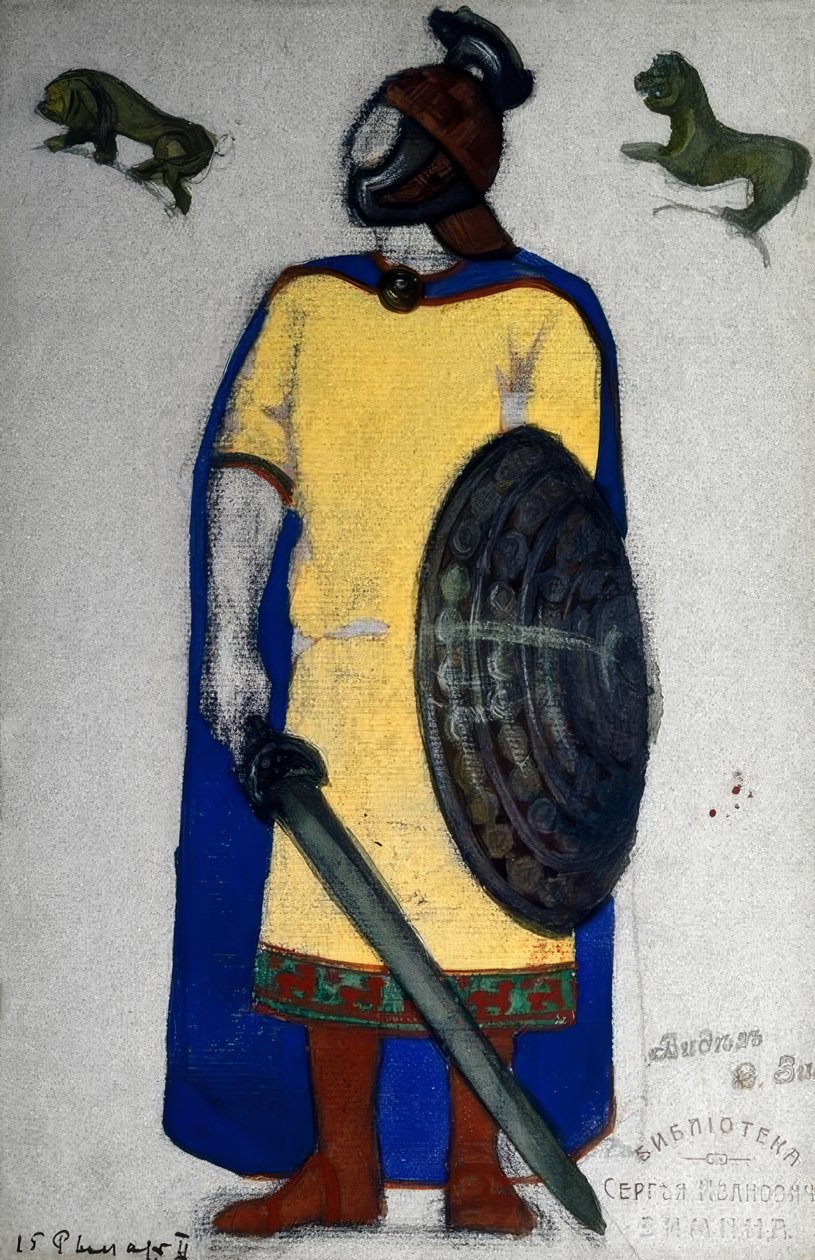 Wagner / Tristan und. Isolda / Figurka / Roerich od Nikolai Konstantinowitsch Roerich