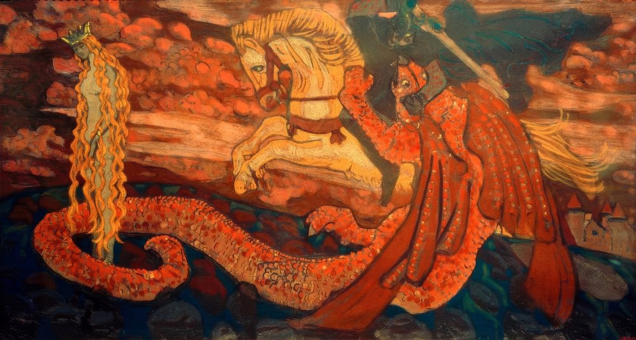 Zmiewna (dračí dcera) od Nikolai Konstantinowitsch Roerich
