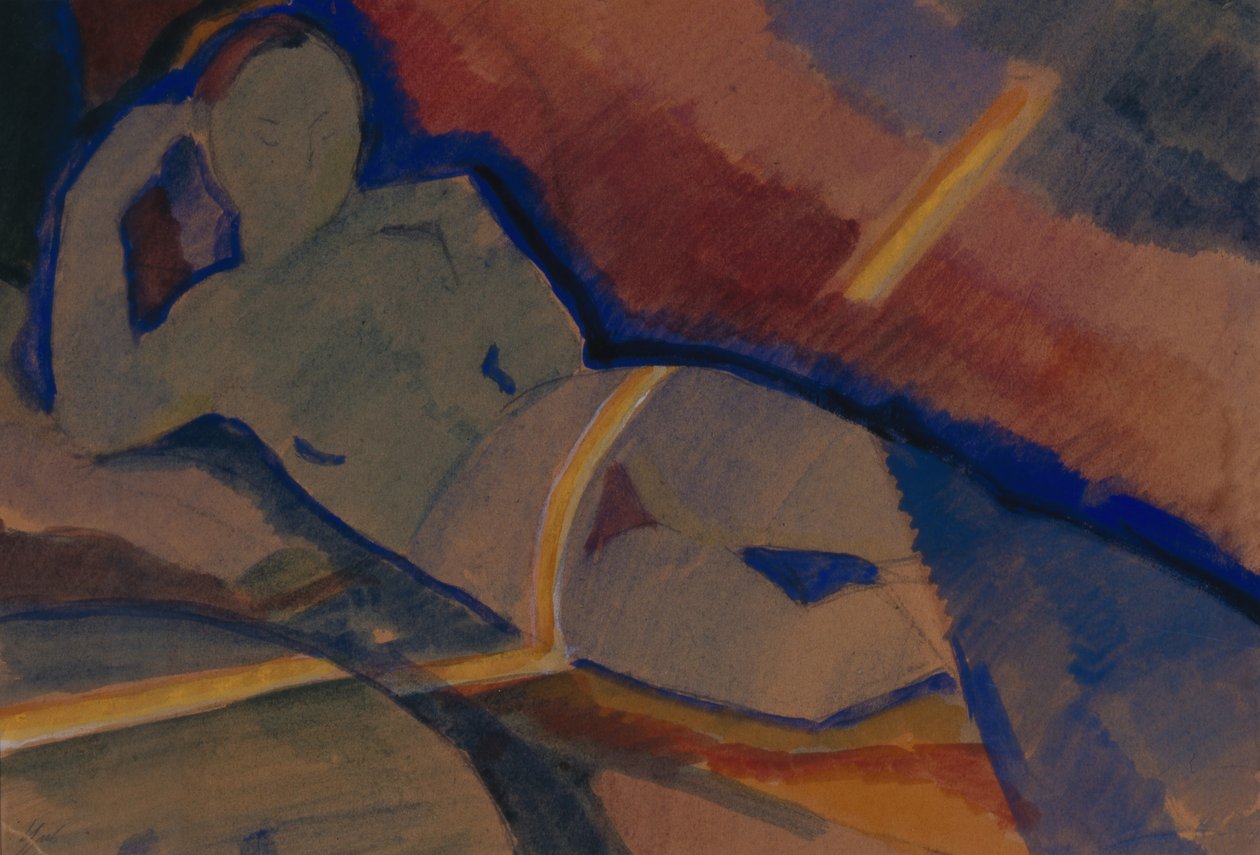 Nahá, 1920 od Nikolai Pavlovich Ulyanov