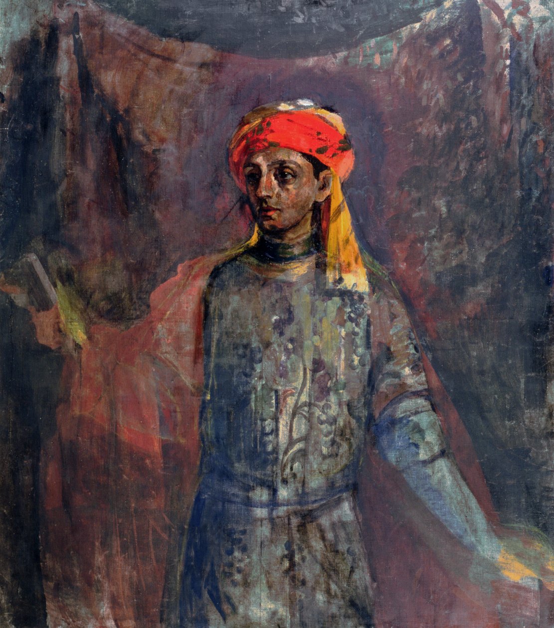 Portrét Michaila Kuzmina, 1911-12 od Nikolaj Nikolaevic Sapunov