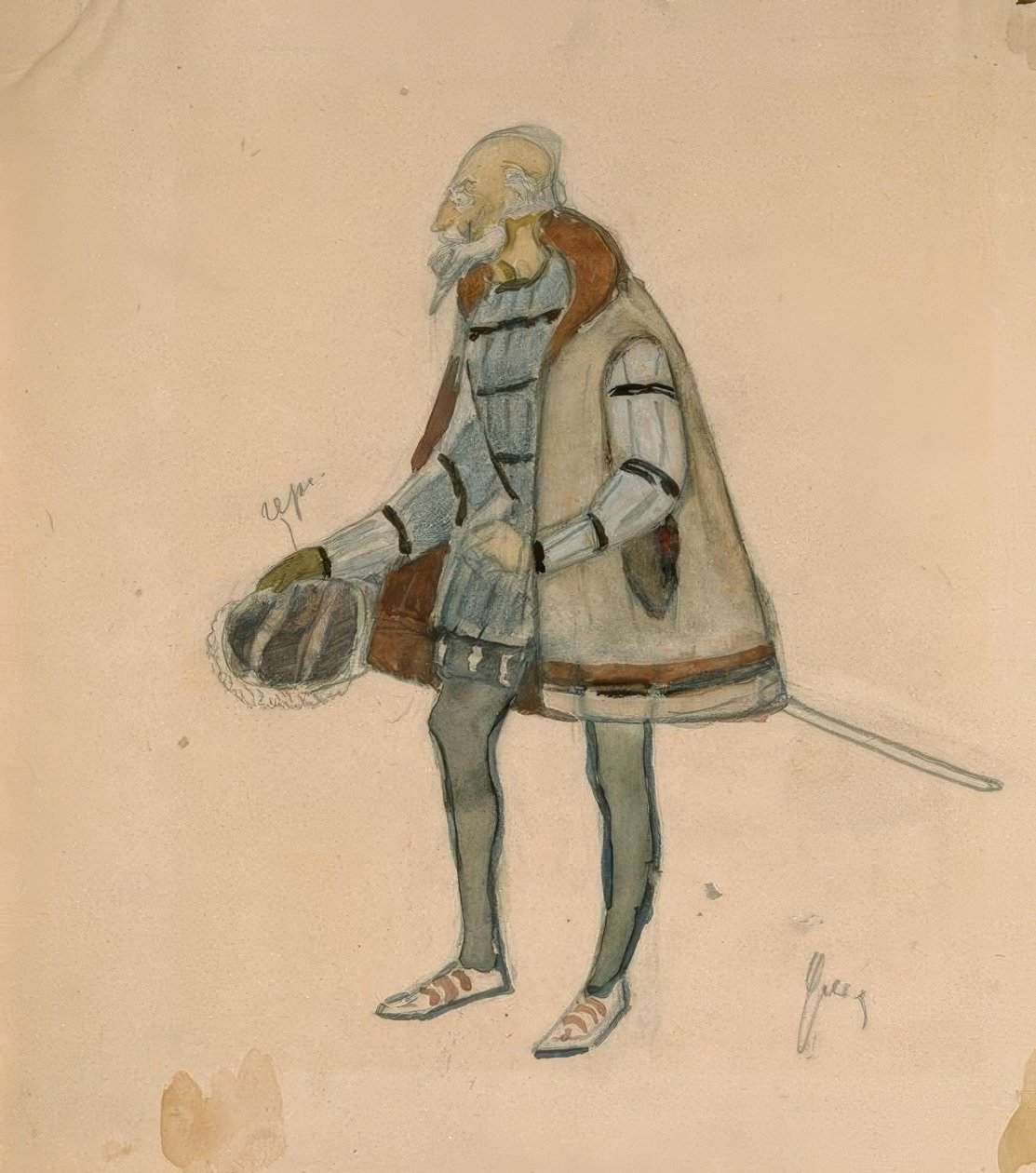 Figurka vévody Johanna od Nikolaj Pawlowitsch Uljanow