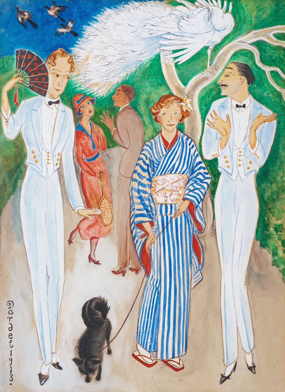 Pávi od Nils von Dardel