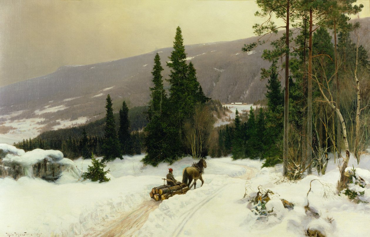 Zima od Nils Hansteen