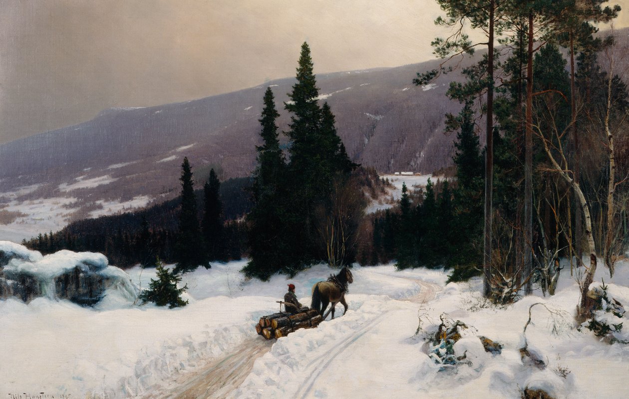 Zima od Nils Hansteen