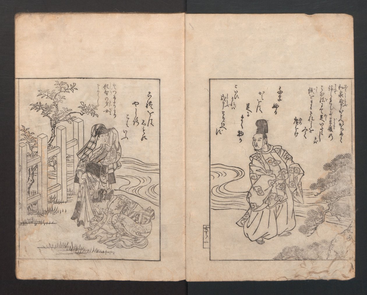 Obrazová kniha: Camellia Ehon Himetsubaki, 1745., 1745. od Nishikawa Sukenobu