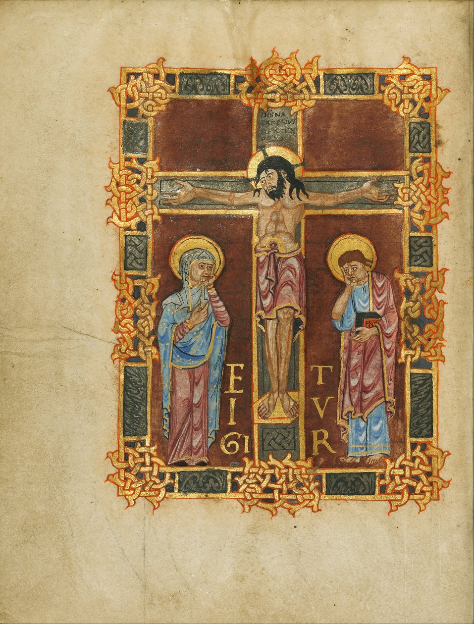 Ukřižování od Nivardus of Milan