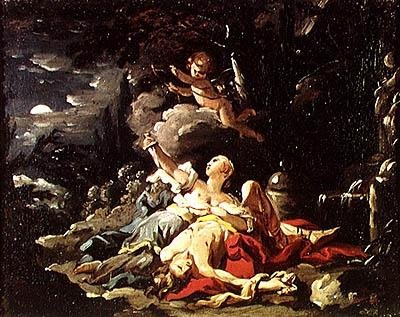 Pyramus a Thisbe od Noel Halle