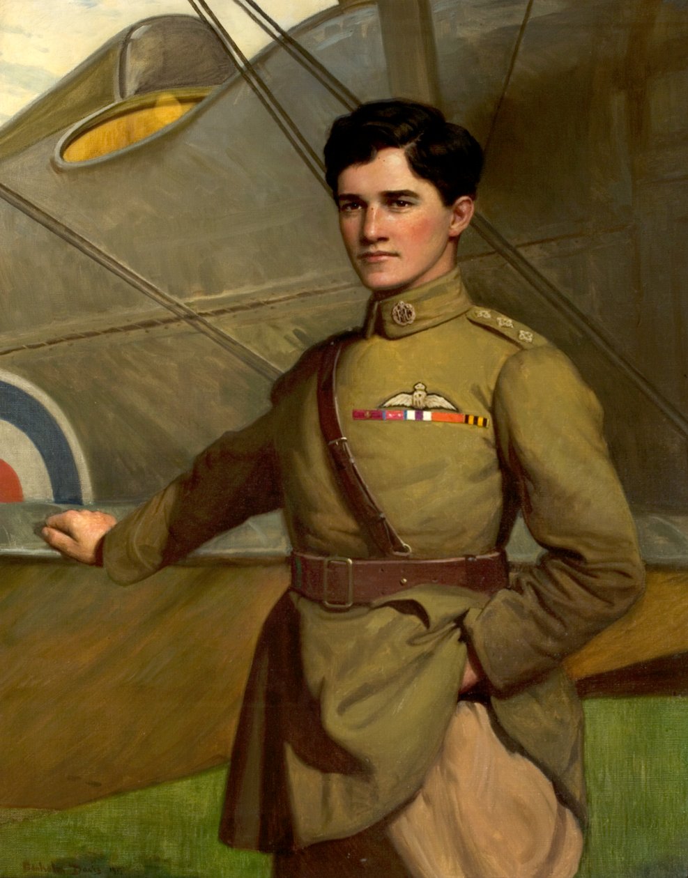 Kapitán Albert Ball od Noel Denholm Davis