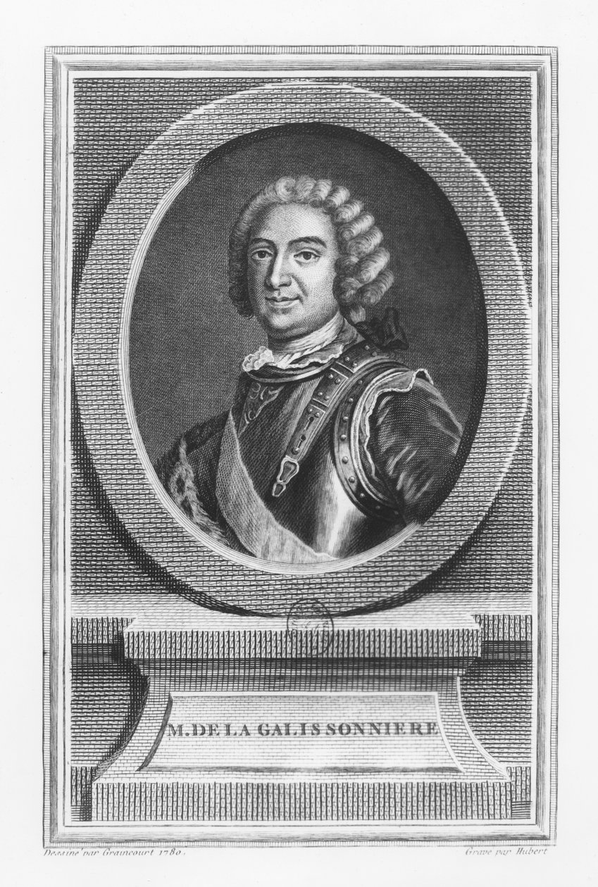 Roland Michel Barrin, markýz de la Galissonière od Noel Hubert