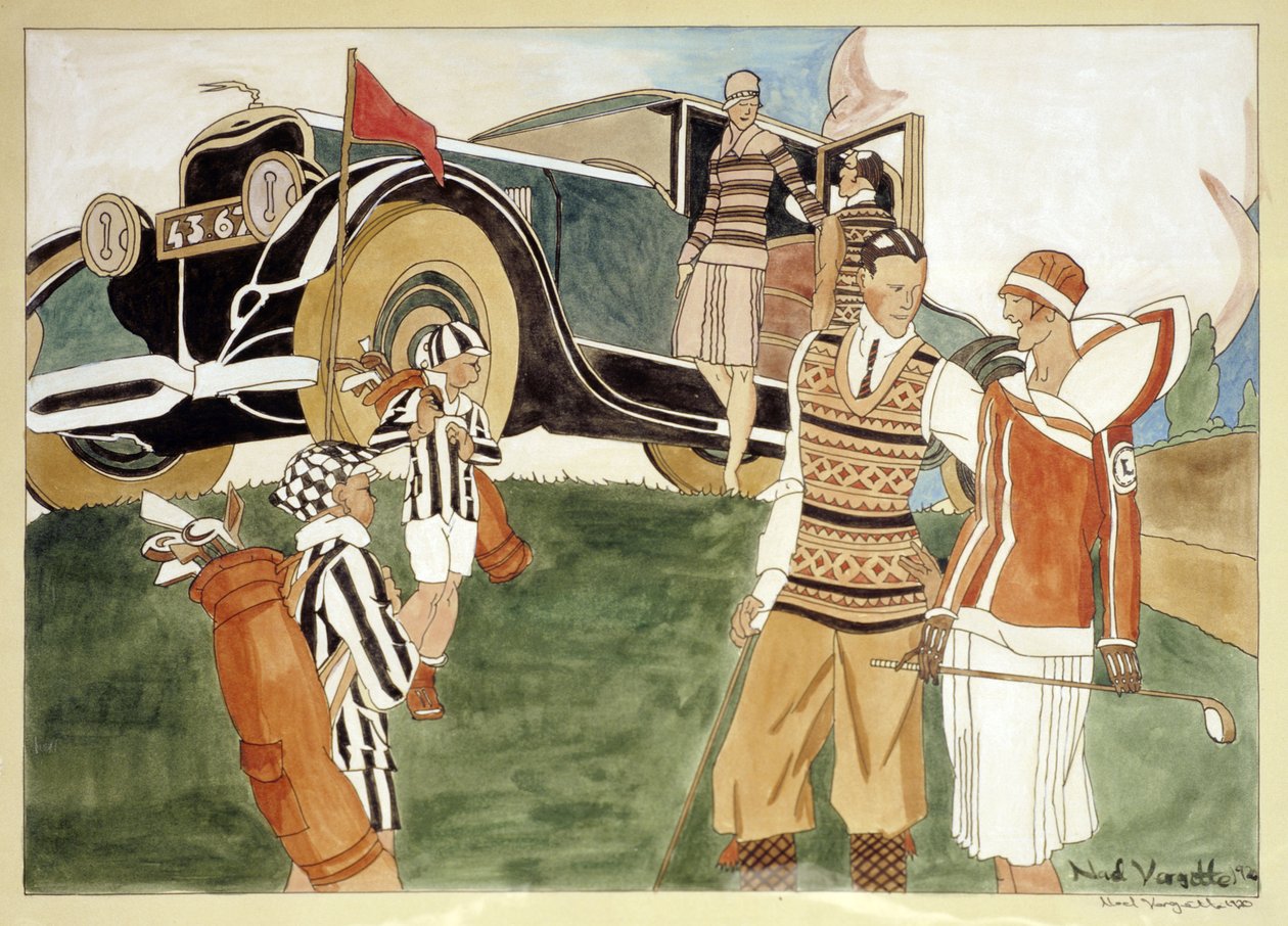 Móda a motorismus, 1920 od Noel Vargetta